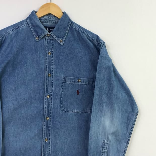 105   폴로 데님 셔츠