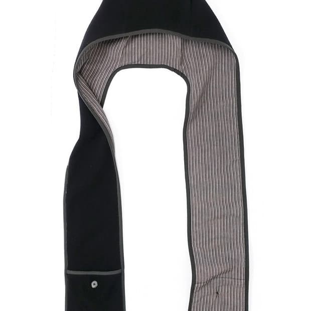 [새상품] 샵페어리 후드 머플러 블랙 fleece hood muffler