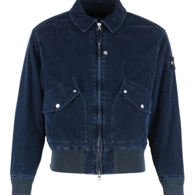 [새상품] 스톤아일랜드 코듀로이 봄버 L