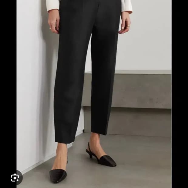 Toteme 토템 울실크 이브닝 트라우저 32