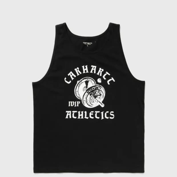 칼하트 wip black T (나시)