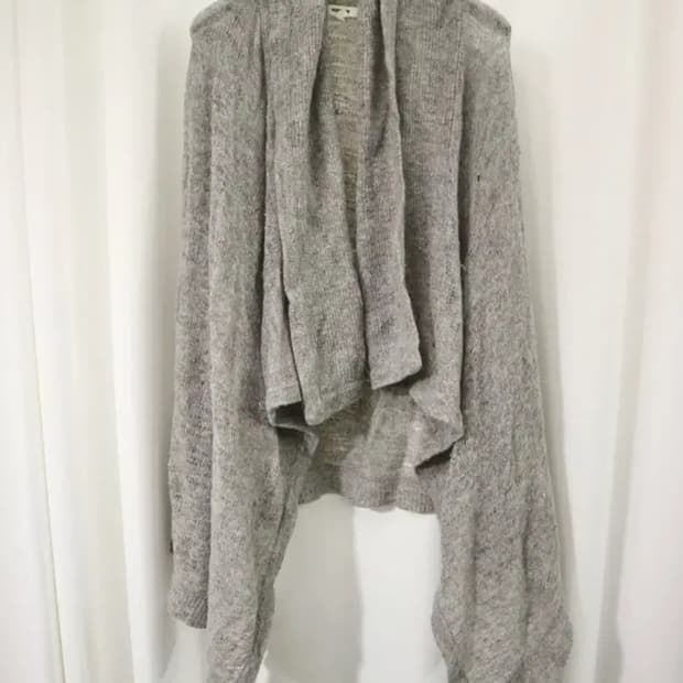 Helmut lang long knit cardigan