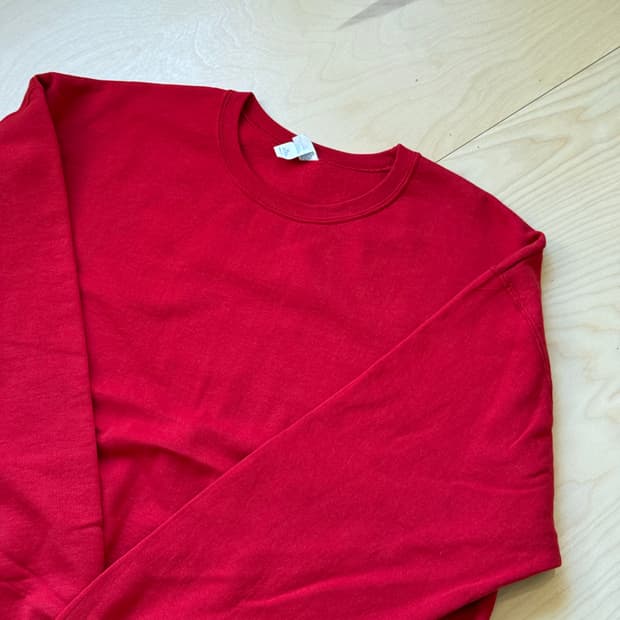 Jerzees Red Crew Sweat shirt