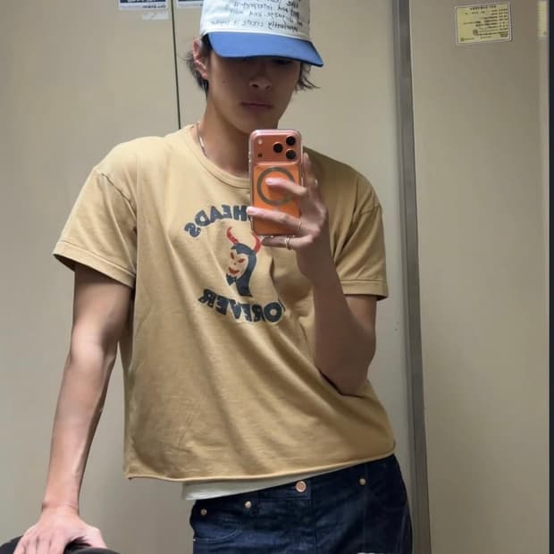 1) 오토매틱 포 더 피플 인디고 데님 팬츠 인디고 홍태준