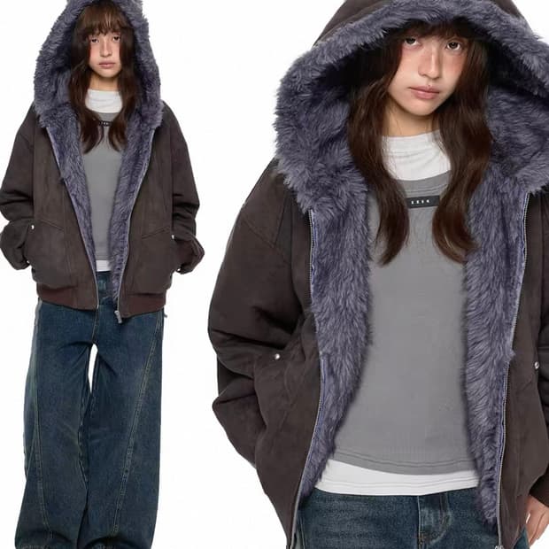 리디큘러스 타오바오 퍼자켓