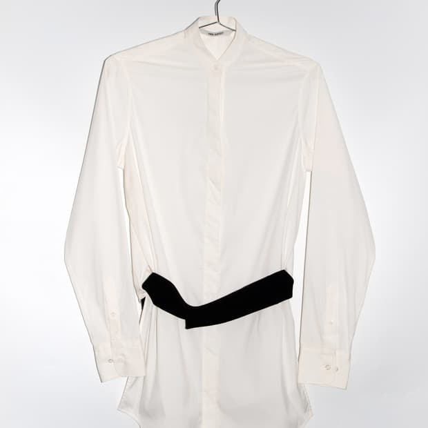 Cotton Belted Tunic Shirt