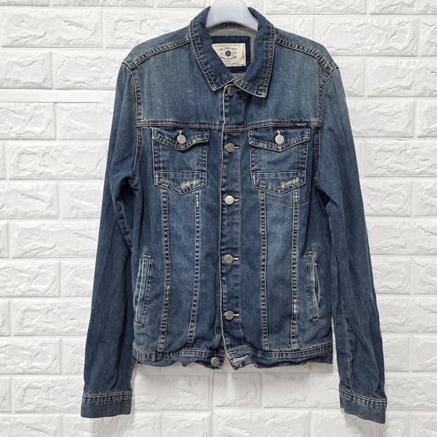택포) 자라 ZARA 데님 자켓 L