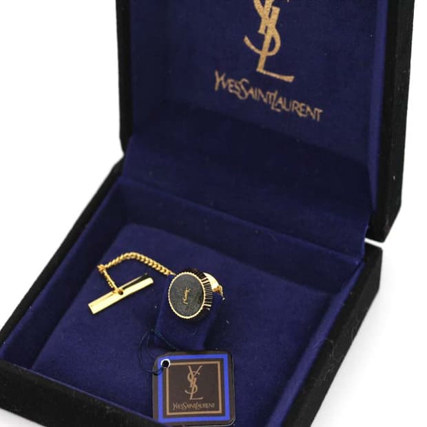 입생로랑 S등급 남자 명품 뱃지 넥타이핀