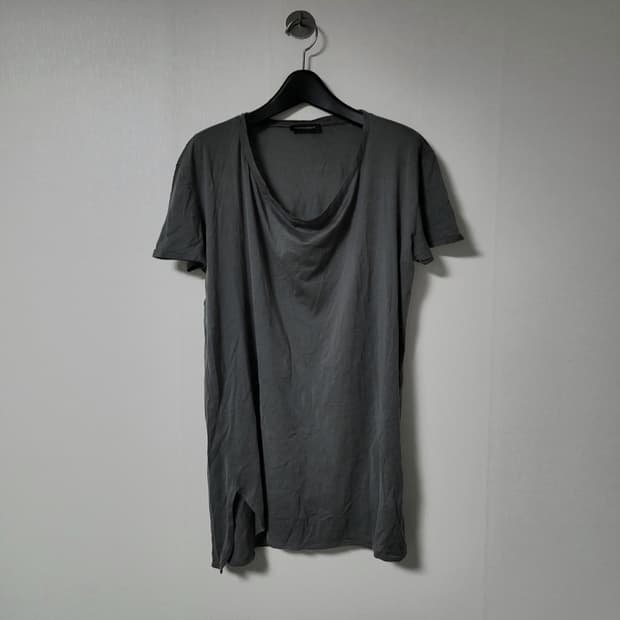 Kris van assche 레이어드 드레이핑 넥 티셔츠