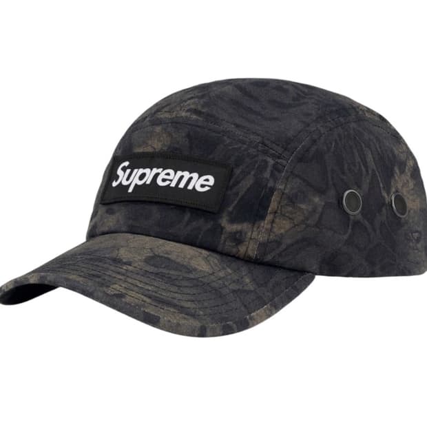 Supreme Military Camp Cap Black Prym1