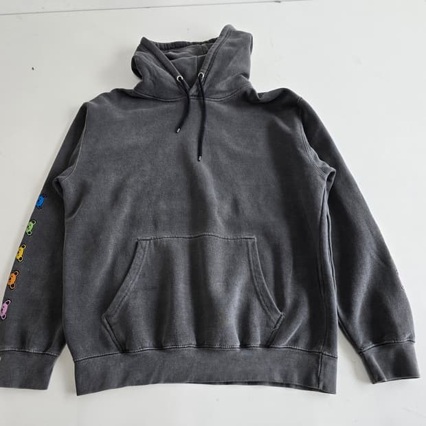 리플 Grateful Dead Dancing Bear 댄싱 베어 후드 L