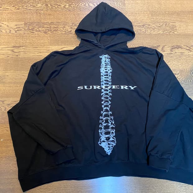 SURGERY 척추 스웻 후드