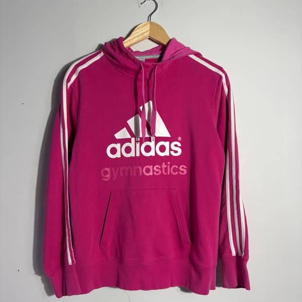 아디다스 짐네스틱 마젠타 핑크 후드티 (무료배송)