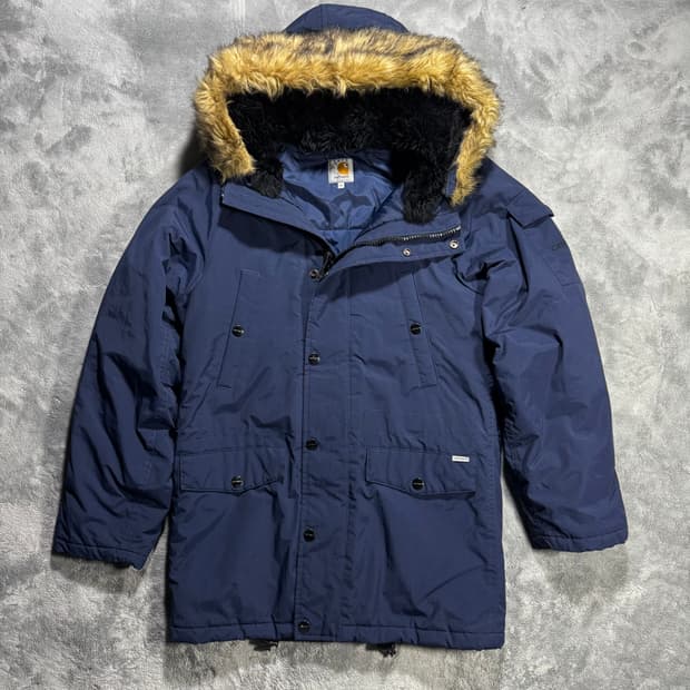 칼하트 네이비 앵커리지 파카