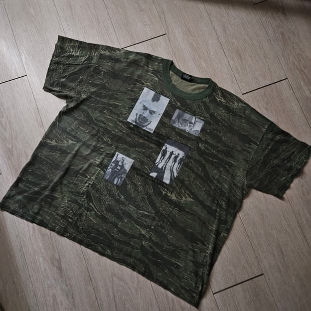 90s rothco camo t shirt