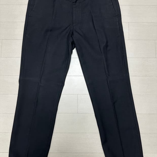 와코마리아 울 슬렉스 블랙 L