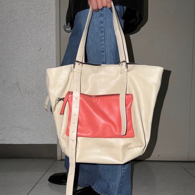 마르지엘라 MM6 레더백