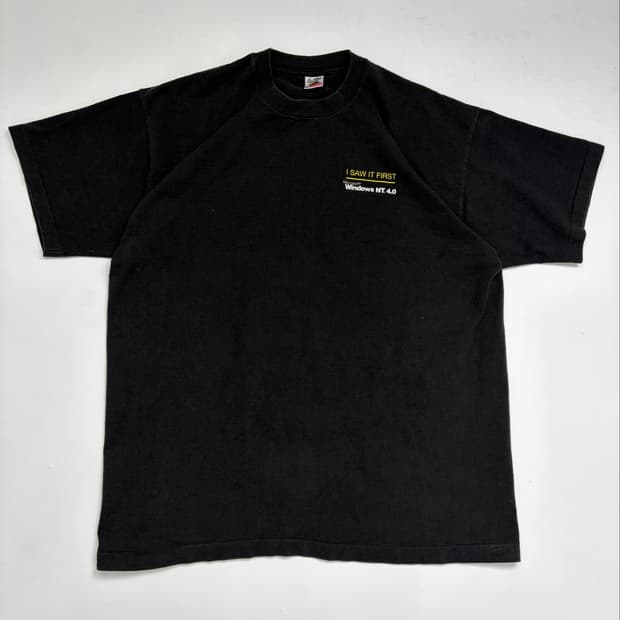 90s Microsoft Windows NT Tee (black)