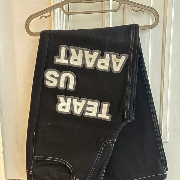 마이너스투 생지블랙데님팬츠