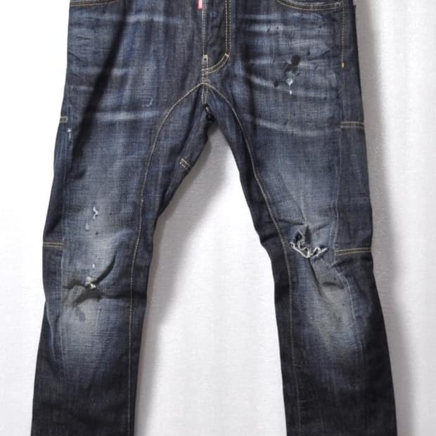 디스퀘어드/남성브라더스패치데님팬츠(허리33)정품