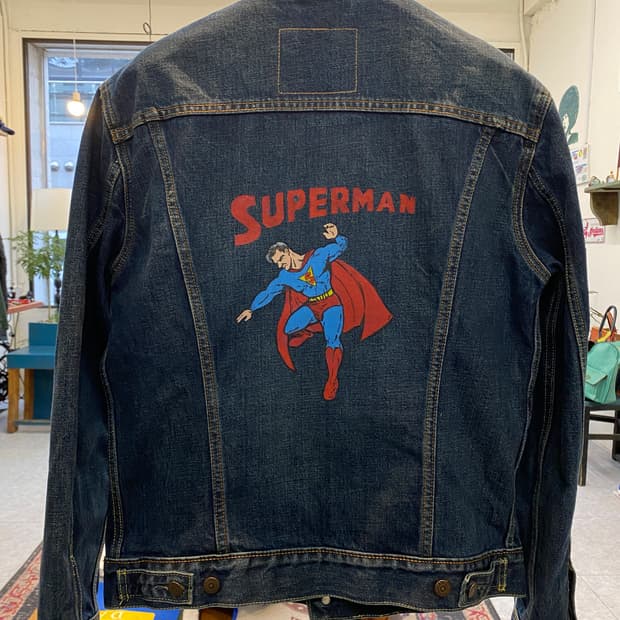 리바이스 자켓(핸드메이드)