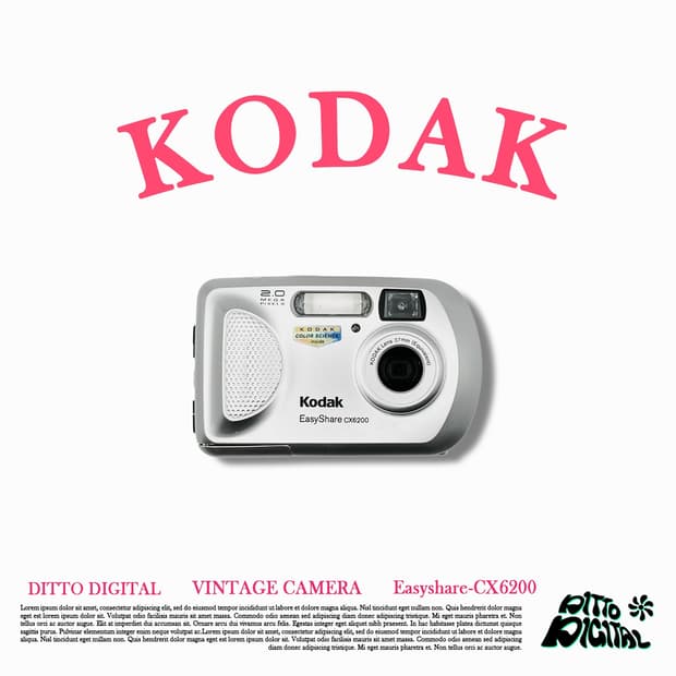 Kodak Easyshare Cx-6200디카