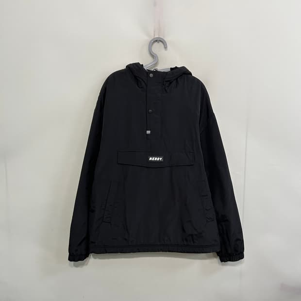 널디 기모 아노락 바람막이 M 100정도