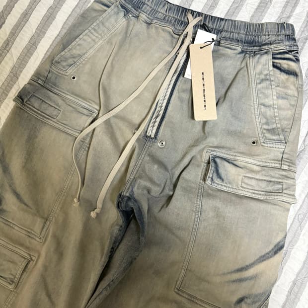 릭오웬스 점보 카고 팬츠