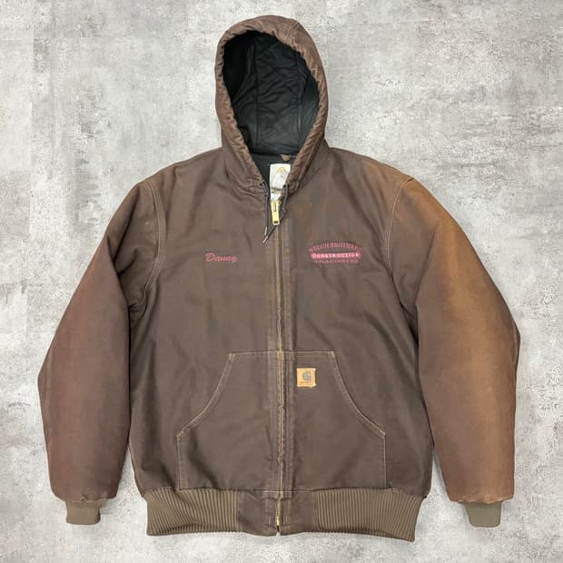 00s 칼하트 j130 dkb 덕액티브 자켓
