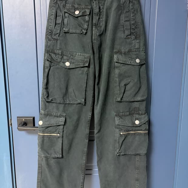 Zara 자라 카고팬츠 그린 남녀 모두 가능 유니섹스