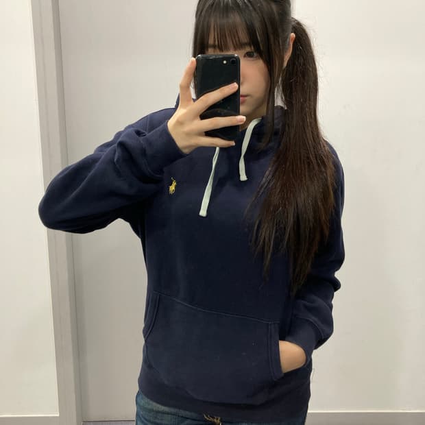 폴로 랄프로렌 네이비 후드티