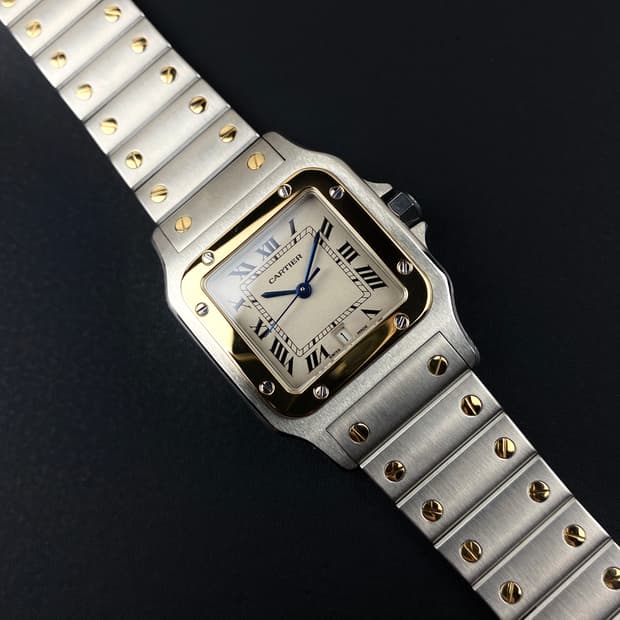 CARTIER Santos Galbee Combi unisex