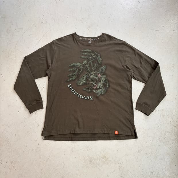 LEGENDARY 빈티지 그래픽 롱슬리브 XL