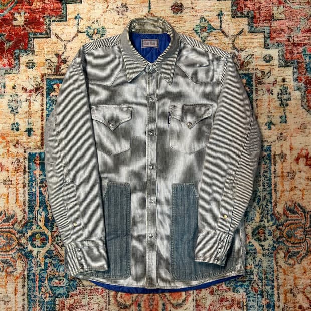 [M] 블루블루 재팬 히코리 데님 워크자켓