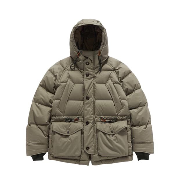 이스트로그 유틸리티패딩 M 샌드 베이지