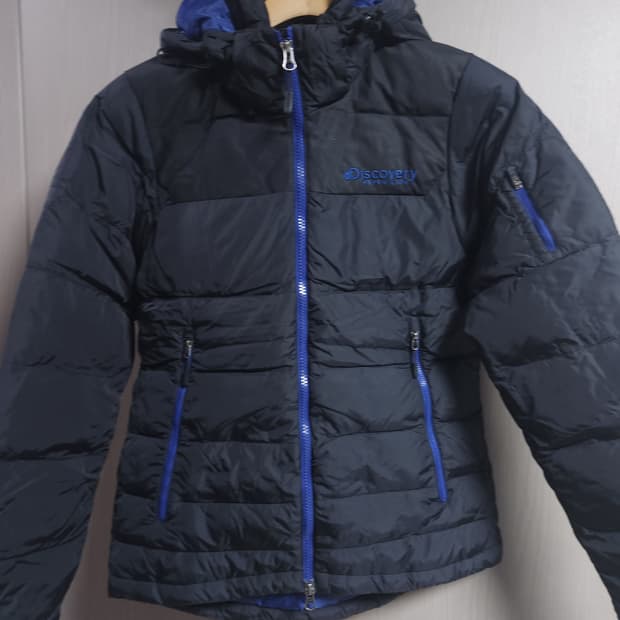 디스커버리 덕다운 경량점퍼, S