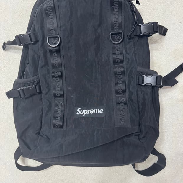 슈프림 백팩 블랙 20FW