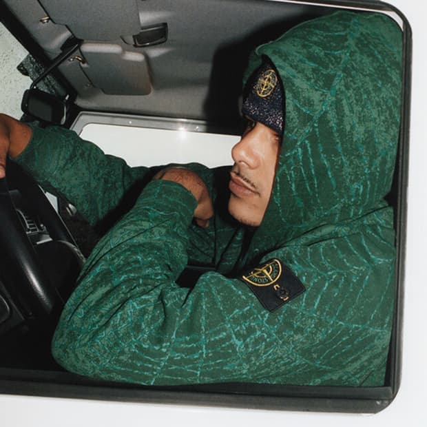 슈프림 스톤아일랜드 후디 M