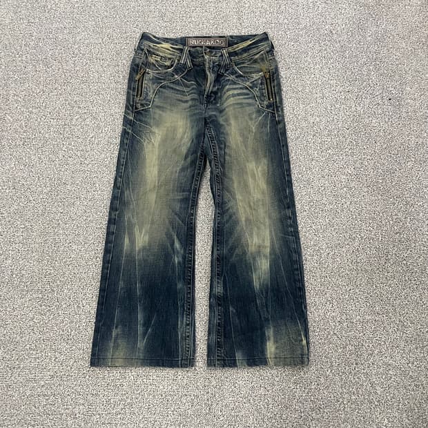 71 버커루 빈티지 워싱 데님팬츠 0210S