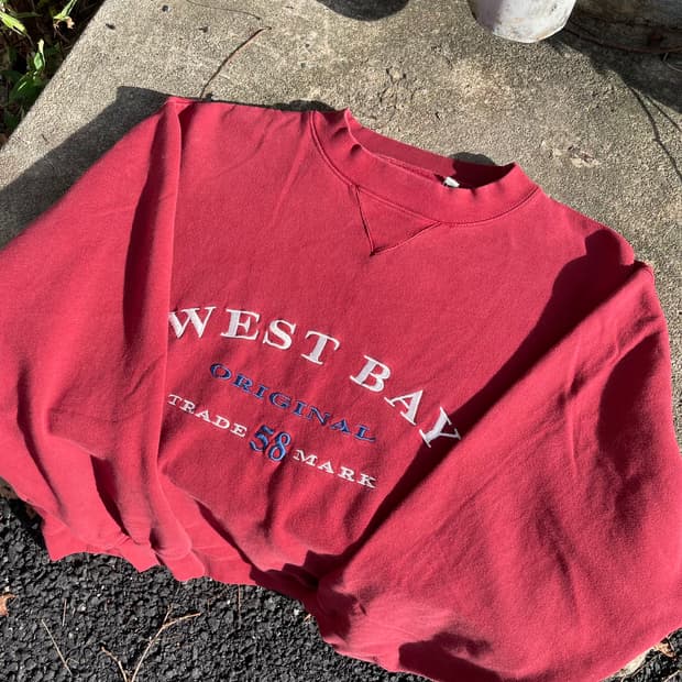 Vintage WEST BAY sweat shirt