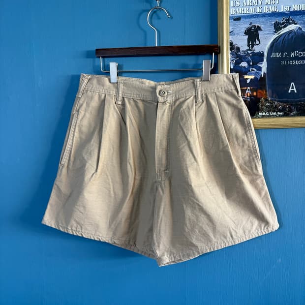 90‘s Gung Ho USA Ripstop 2-Tuck Shorts.
