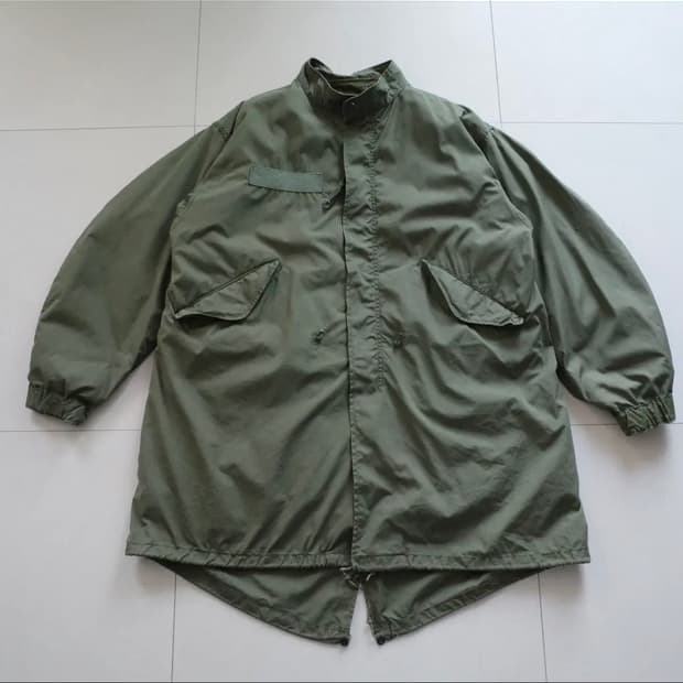 78년산 미군 오리지널 M65 피쉬테일 파카 개파카 M 내피포함