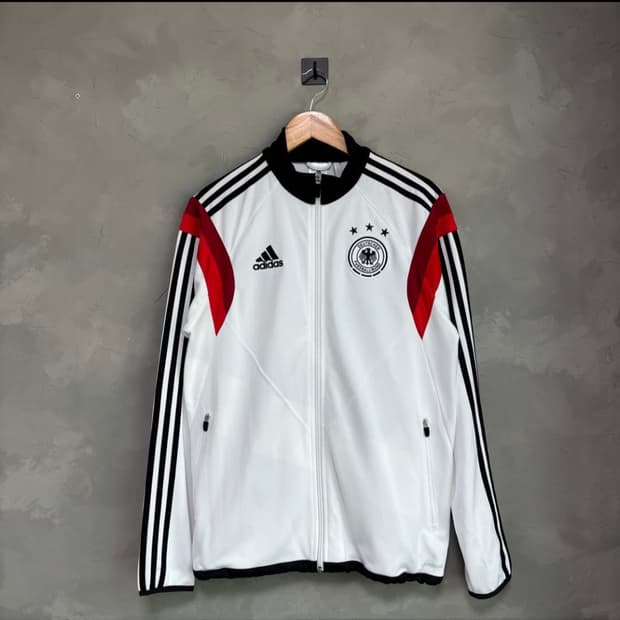 아디다스 독일 져지 트랙탑 화이트