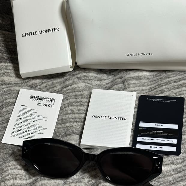 젠틀몬스터 다다 (2회착용 컨디션 최상)