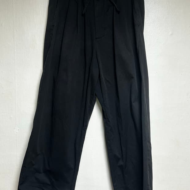 Amomento 투턱 와이드 코튼 팬츠 XL