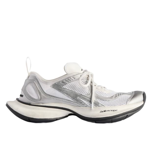 발렌시아가 서킷 스니커 실버 35