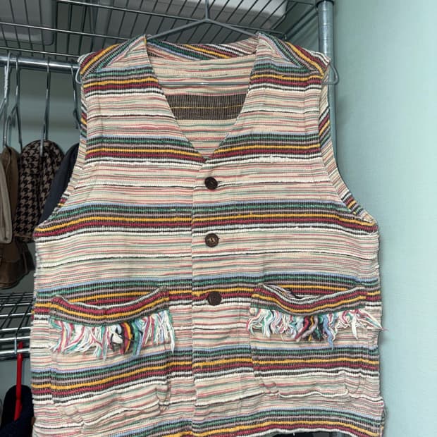 에스닉 조끼 베스트