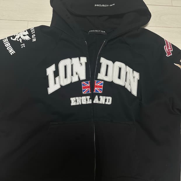 프로젝트gr 리컨스트럭티드 폴디드 후드집업