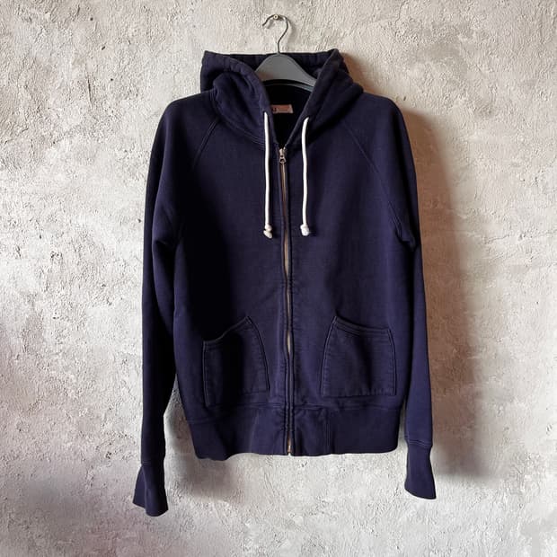 리얼맥코이 후드 집업 스웻