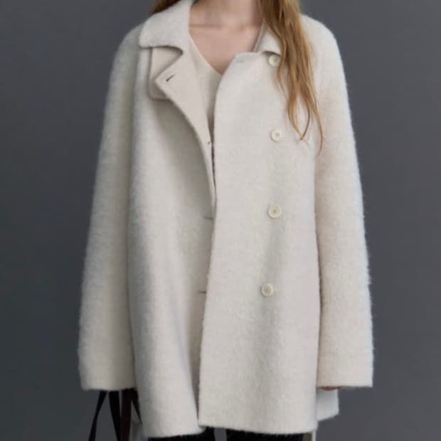 forest 포레스트 다니엘 핸드메이드코트 아이보리